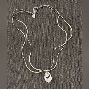 Lizzy James Silver Heart Charm Bracelet